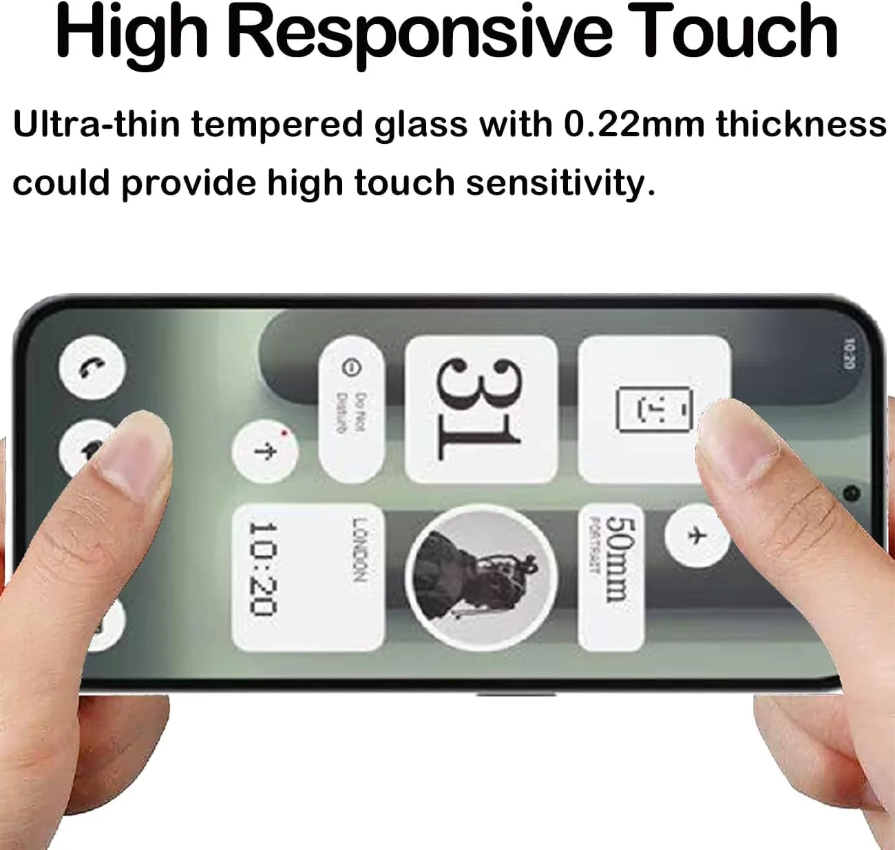 محافظ صفحه نمایش حریم خصوصی برای ناتینگ فون 2a/2a Plus/2a+، بسته 2 عددی، فیلم حریم خصوصی، مقاوم در برابر خراش، ضد اثر انگشت، محافظ صفحه نمایش TPU انعطاف پذیر ضد جاسوسی برای ناتینگ فون 2a/2a Plus محافظ صفحه نمایش حریم خصوصی برای ناتینگ فون 2a/2a Plus/2a+، بسته 2 عددی، فیلم حریم خصوصی، مقاوم در برابر خراش، ضد اثر انگشت، محافظ صفحه نمایش TPU انعطاف پذیر ضد جاسوسی برای ناتینگ فون 2a/2a Plus