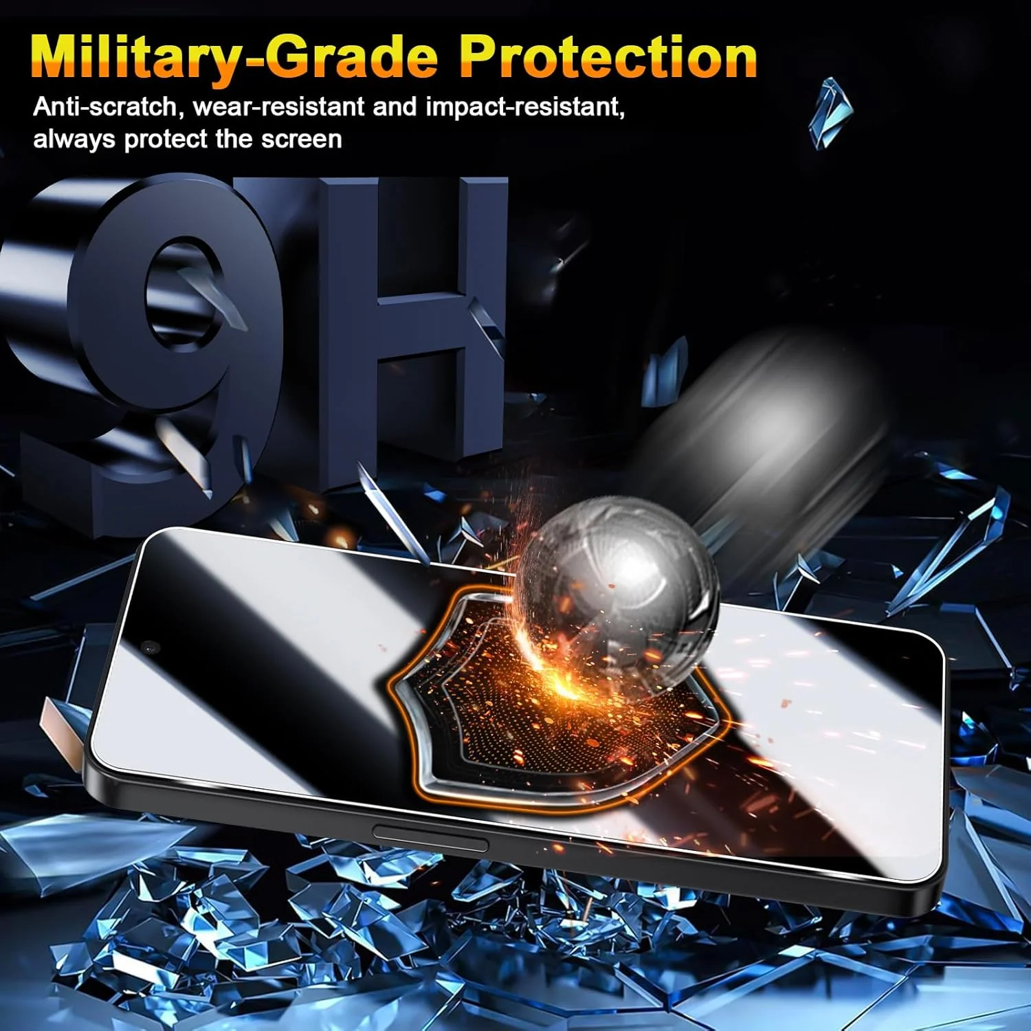 محافظ صفحه نمایش شیشه ای QULLOO برای گوشی Nothing CMF Phone 2 Pro، شامل 2 عدد محافظ صفحه نمایش و 2 عدد محافظ لنز دوربین عقب، فیلم محافظ با سختی 9H، وضوح HD و ضد خش محافظ صفحه نمایش شیشه ای QULLOO برای گوشی Nothing CMF Phone 2 Pro، شامل 2 عدد محافظ صفحه نمایش و 2 عدد محافظ لنز دوربین عقب، فیلم محافظ با سختی 9H، وضوح HD و ضد خش