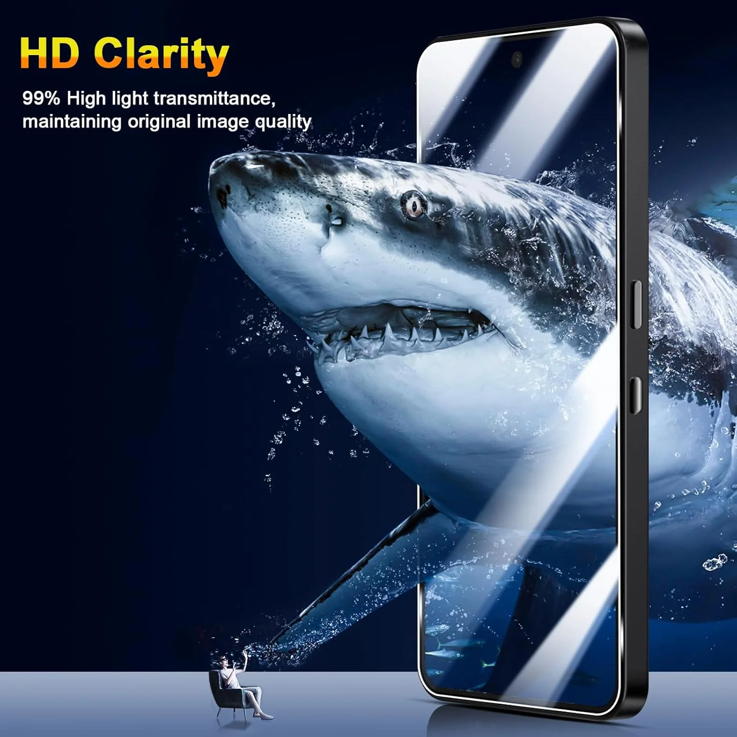 محافظ صفحه نمایش شیشه ای QULLOO برای گوشی Nothing CMF Phone 2 Pro، شامل 2 عدد محافظ صفحه نمایش و 2 عدد محافظ لنز دوربین عقب، فیلم محافظ با سختی 9H، وضوح HD و ضد خش محافظ صفحه نمایش شیشه ای QULLOO برای گوشی Nothing CMF Phone 2 Pro، شامل 2 عدد محافظ صفحه نمایش و 2 عدد محافظ لنز دوربین عقب، فیلم محافظ با سختی 9H، وضوح HD و ضد خش