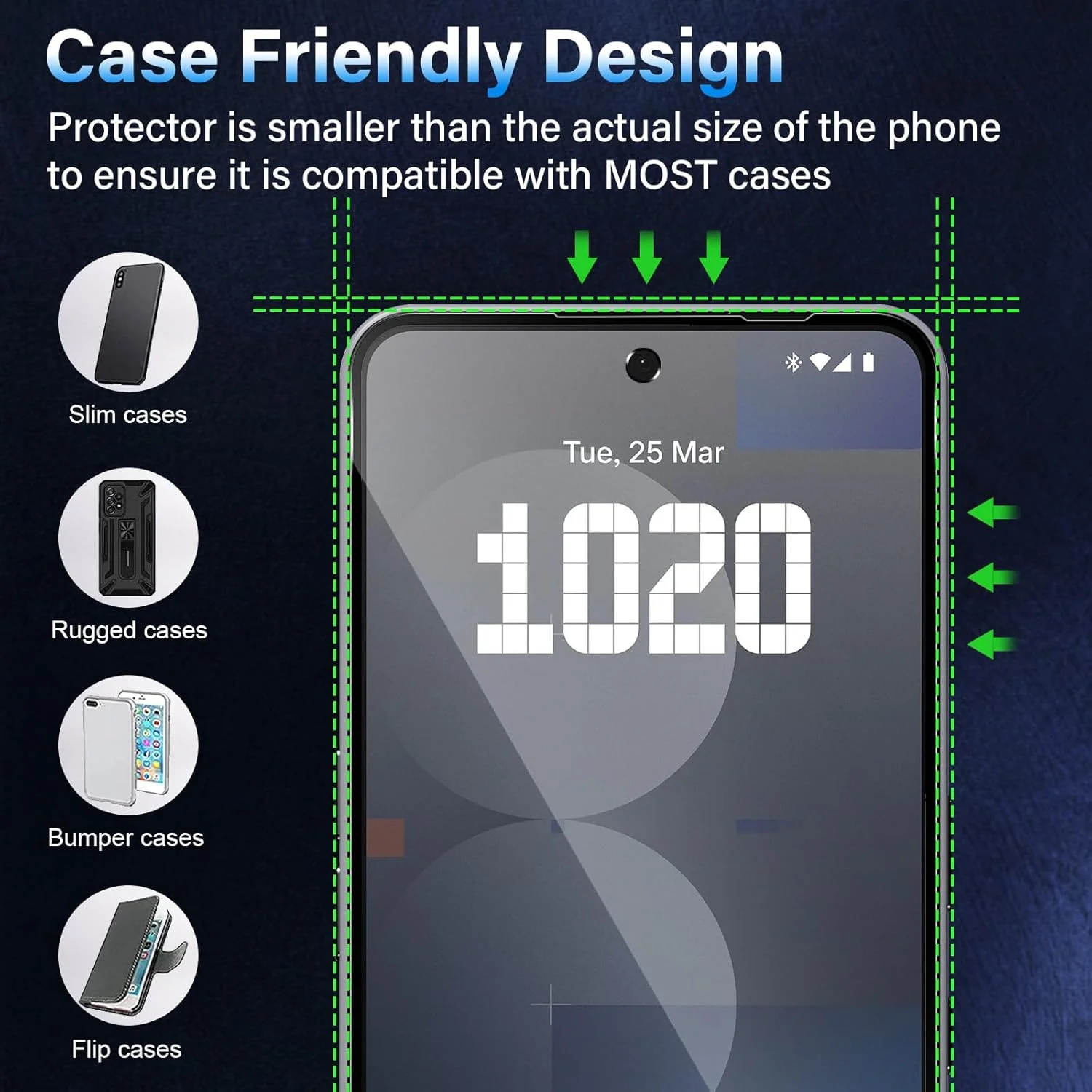 محافظ صفحه نمایش حریم خصوصی تمام صفحه Funrae برای ناتینگ فون 3A/3A Pro، شیشه حرارت دیده، فیلم ضد جاسوسی با سختی 9H، شیشه محافظ حریم خصوصی، محافظ صفحه نمایش حریم خصوصی ضد جاسوسی [بسته 2 عددی]