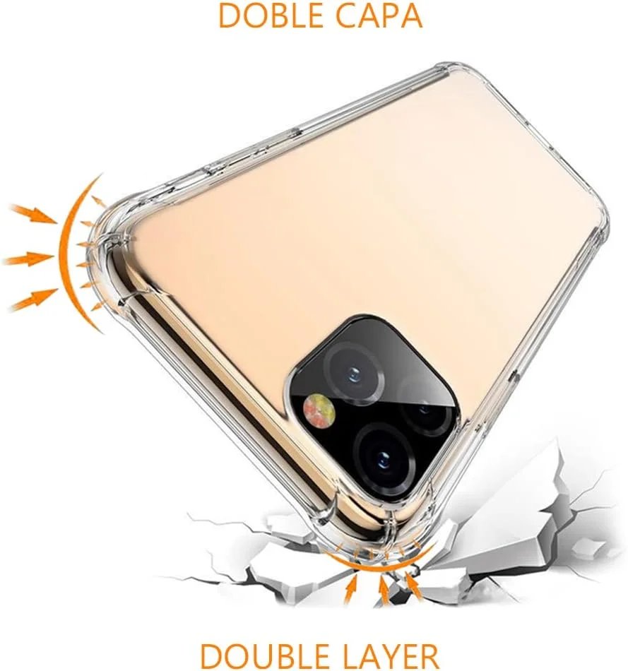 محافظ صفحه نمایش ضد ضربه REY مدل 3x برای Nothing Phone 3A، شیشه حرارت دیده و TPU سیلیکونی با مقاومت بالا