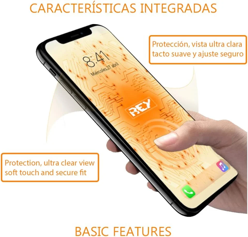 محافظ صفحه نمایش شیشه ای تمپرد REY برای ناتینگ فون 3A - 3A PRO، محافظ صفحه نمایش، محافظ صفحه نمایش با سختی 9H+، ضد خش و ضد لک محافظ صفحه نمایش شیشه ای تمپرد REY برای ناتینگ فون 3A - 3A PRO، محافظ صفحه نمایش، محافظ صفحه نمایش با سختی 9H+، ضد خش و ضد لک