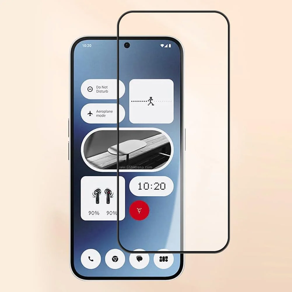 محافظ صفحه نمایش Kepuch سازگار با Nothing Phone 3A / 3A Pro 6.77 اینچ - شیشه حرارت دیده 2 عددی محافظ صفحه نمایش Kepuch سازگار با Nothing Phone 3A / 3A Pro 6.77 اینچ - شیشه حرارت دیده 2 عددی