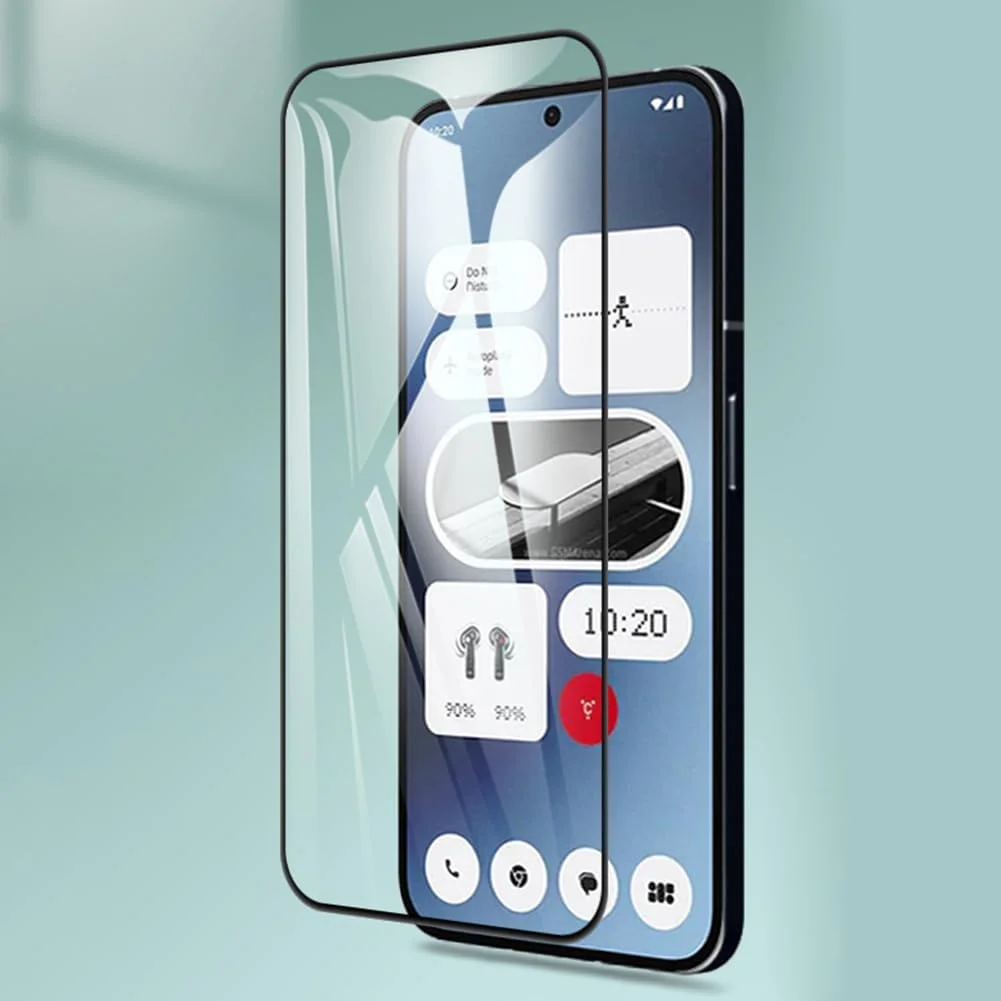 محافظ صفحه نمایش Kepuch سازگار با Nothing Phone 3A / 3A Pro 6.77 اینچ - شیشه حرارت دیده 2 عددی محافظ صفحه نمایش Kepuch سازگار با Nothing Phone 3A / 3A Pro 6.77 اینچ - شیشه حرارت دیده 2 عددی