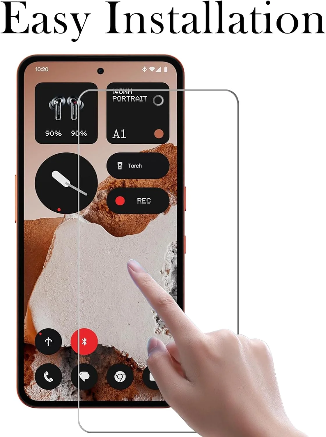 محافظ صفحه نمایش 3 عددی برای تلفن Nothing CMF Phone 2 Pro، فیلم شیشه ای حرارت دیده، سازگار با قاب، ضد خش، سختی 9H محافظ صفحه نمایش 3 عددی برای تلفن Nothing CMF Phone 2 Pro، فیلم شیشه ای حرارت دیده، سازگار با قاب، ضد خش، سختی 9H