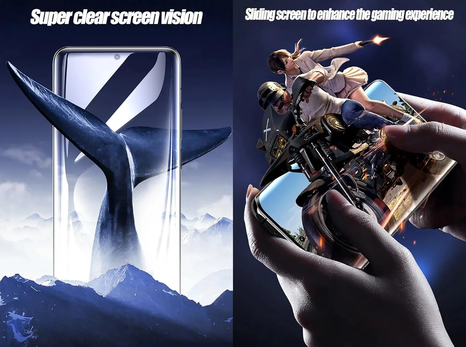 محافظ صفحه نمایش هیدروژلی با حساسیت بالا Renwox برای Nothing Phone (3) / Phone3 5G 6.67 اینچ، محافظ صفحه نمایش شفاف HD انعطاف پذیر، ضد انفجار، ضد اثر انگشت، فیلم هیدرولیک بسته 2 عددی محافظ صفحه نمایش هیدروژلی با حساسیت بالا Renwox برای Nothing Phone (3) / Phone3 5G 6.67 اینچ، محافظ صفحه نمایش شفاف HD انعطاف پذیر، ضد انفجار، ضد اثر انگشت، فیلم هیدرولیک بسته 2 عددی