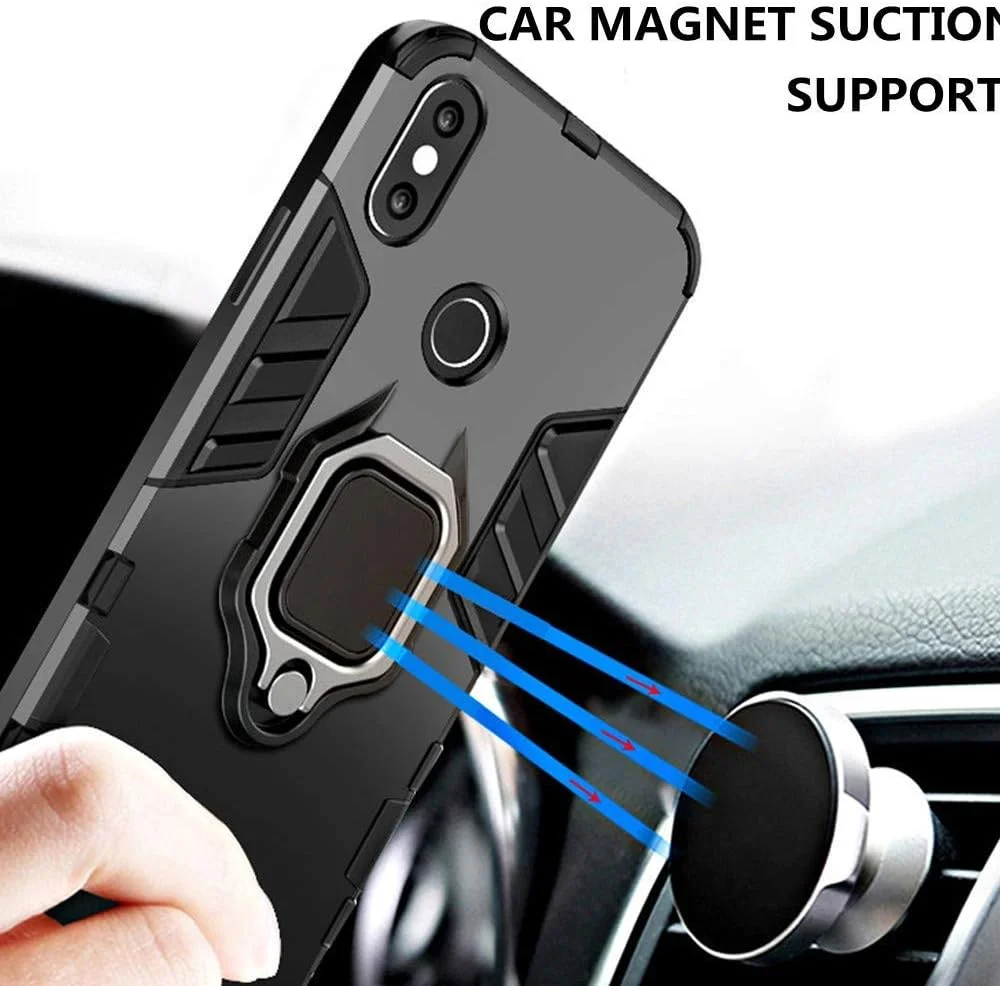 کاور EasyLifeGo به همراه محافظ صفحه نمایش شیشه ای برای Nothing Phone 1 به همراه پایه - 2 عدد، مشکی