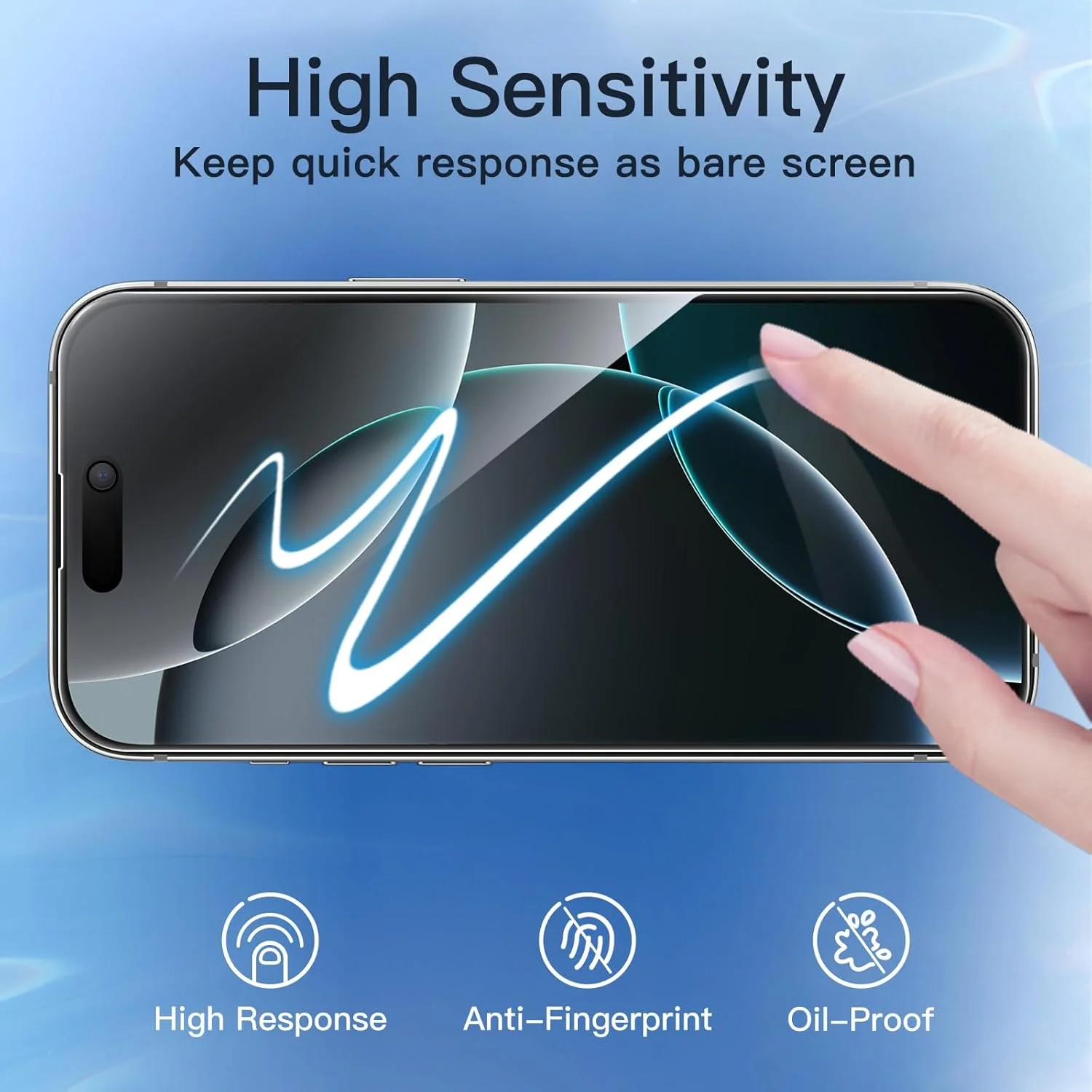 محافظ صفحه نمایش حریم خصوصی JETech با پوشش کامل برای آیفون 16 پرو 6.3 اینچی، لبه مشکی، فیلم شیشه ای حرارت دیده ضد جاسوسی با ابزار نصب آسان، سازگار با قاب، 2 عددی