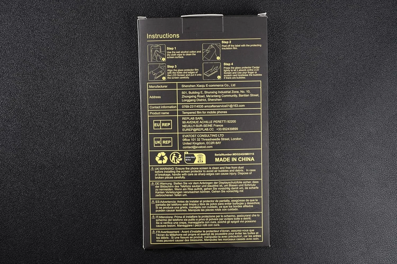 محافظ صفحه نمایش شیشه ای حرارت دیده Haofun، 2 عدد برای گوشی Nothing CMF Phone 1 و 2 عدد محافظ لنز دوربین عقب، 0.33 میلی متر، سختی 9H، ضد خش، محافظ شیشه ای HD