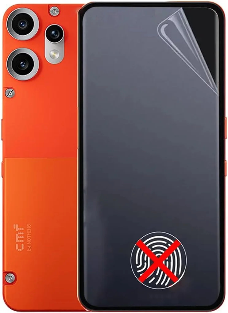 محافظ صفحه نمایش مات هیدروژل TMahhbid (دو عدد) برای Nothing CMF Phone 2 Pro/Nothing Phone 3a/3a Pro (6.77 اینچ)، [ضد تابش نور و ضد اثر انگشت] محافظ صفحه نمایش TPU انعطاف پذیر [بدون شیشه]