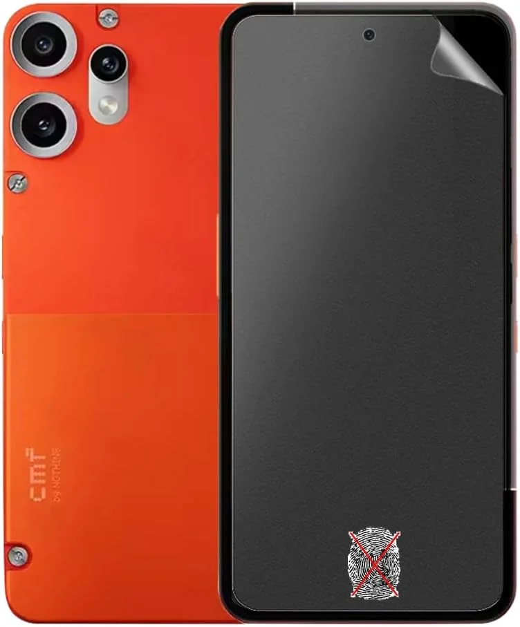 محافظ صفحه نمایش مات SRSRROP برای گوشی ناتینگ CMF Phone 2 Pro با ابعاد 6.77 اینچ، 3 عدد فیلم محافظ صفحه نمایش TPU هیدروژل انعطاف پذیر ضد انعکاس و ضد اثر انگشت