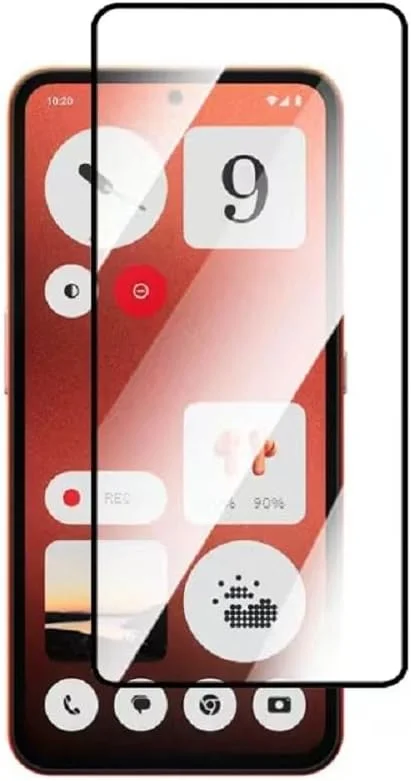 محافظ صفحه نمایش شیشه ای بایدیو برای ناتینگ CMF Phone 1، ضد خش، ضد اثر انگشت، محافظ صفحه نمایش شیشه حرارت دیده برای ناتینگ CMF Phone 1. (2 عددی)