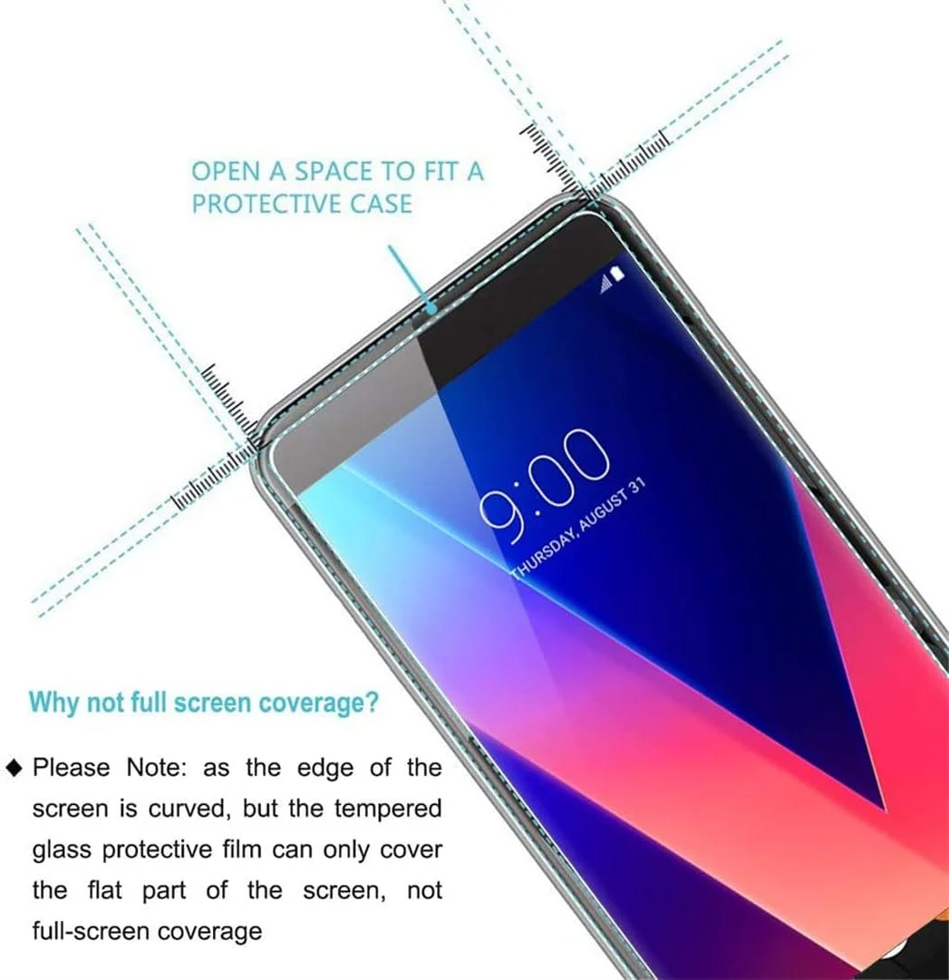 محافظ صفحه نمایش دیسیون سازگار با Nothing Phone 2A + [بسته 2 عددی] محافظ لنز دوربین [شفافیت HD، فناوری های دفاعی چندگانه] شیشه حرارت دیده