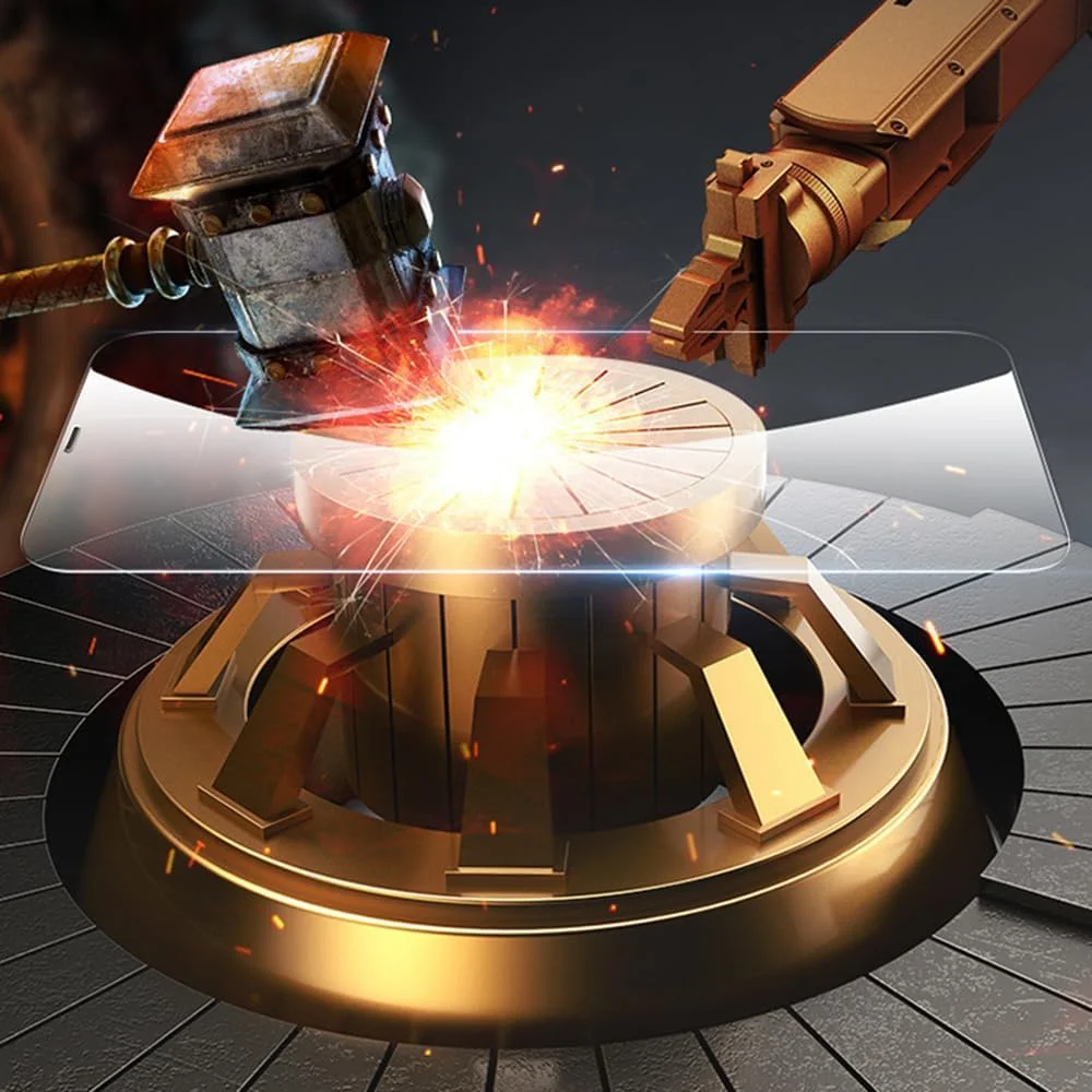 محافظ صفحه نمایش شیشه ای حرارت دیده 9H با پوشش کامل صفحه نمایش TienJueShi، سه عددی، مناسب برای گوشی Nothing phone 2 با اندازه 6.7 اینچ، مقاوم در برابر ضربه، ضد خرد شدن و ضد خش