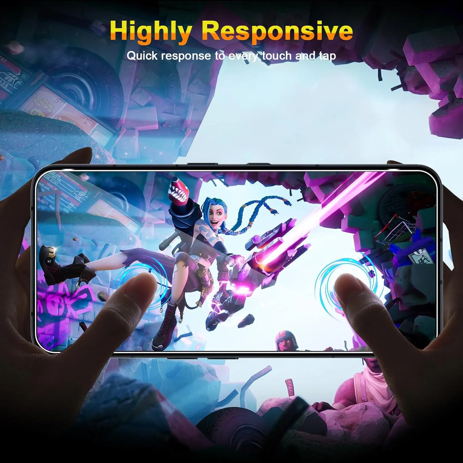 محافظ صفحه نمایش شیشه ای حرارت دیده QULLOO برای Nothing Phone (3)، بسته 3 عددی، شیشه حرارت دیده با سختی 9H، محافظ صفحه نمایش شفاف HD، فیلم ضد خش