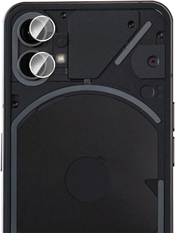 QINOUK for Nothing Phone 2 [2+2 Pack] Protection film, [2 Pack] Full Screen Protective Film, [2 Pack] HD Clear Tempered Glass Camera Protection Film, [Anti-Scratch]