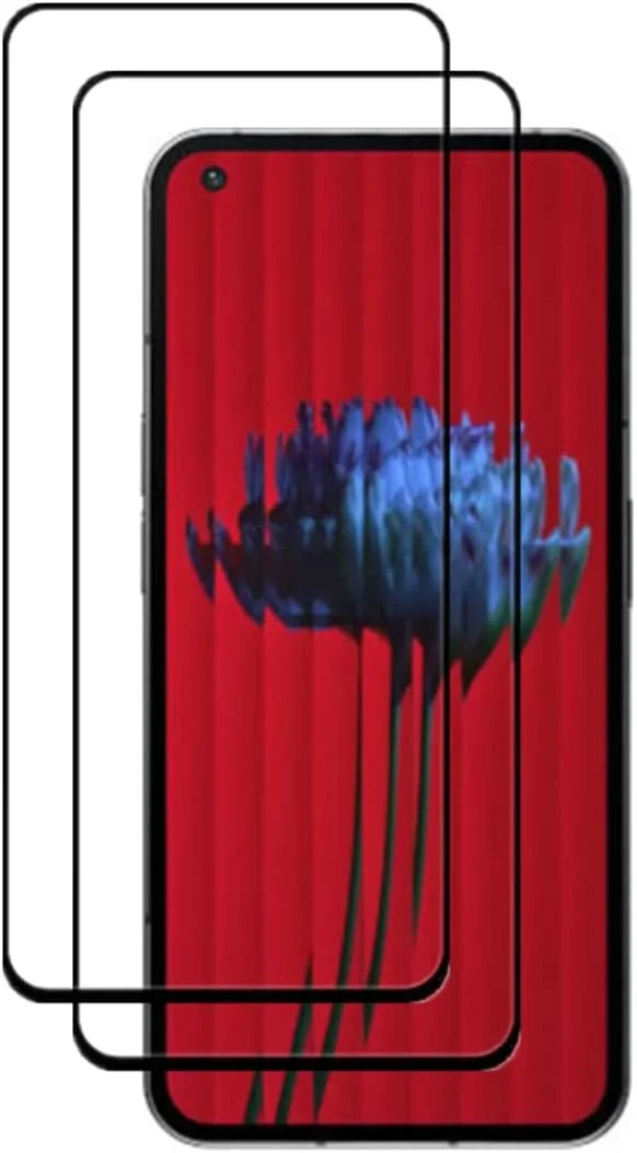 محافظ صفحه نمایش فول کاور AISELAN برای گوشی ناتینگ فون 1، [2 عدد] شیشه حرارت دیده با سختی 9H و لبه ابریشمی مشکی، بدون حباب و ضد خش (پوشش کامل) مناسب برای گوشی ناتینگ فون (1) 6.55 اینچ