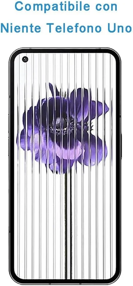 محافظ صفحه نمایش شیشه ای حرارت دیده HYGMOCC طراحی شده برای Nothing Phone 1، شفافیت HD، سختی 9H، ضد خش (بسته 2 عددی)