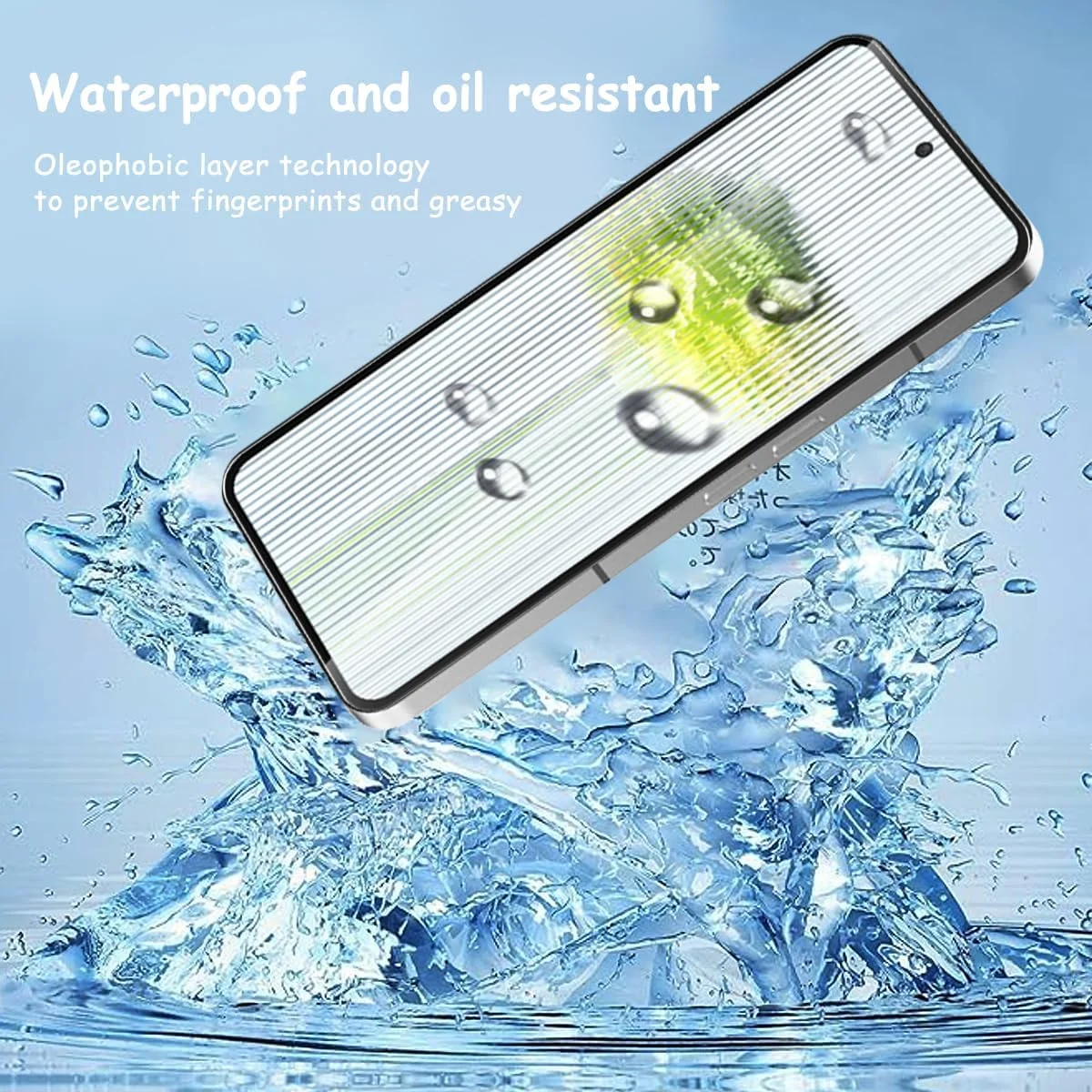 محافظ صفحه نمایش Yonntmmi برای Nothing Phone (2)، شیشه حرارت دیده، بسته 3 عددی محافظ صفحه نمایش شیشه حرارت دیده به همراه 1 عدد محافظ لنز دوربین، وضوح HD/سختی 9H/ضد خش