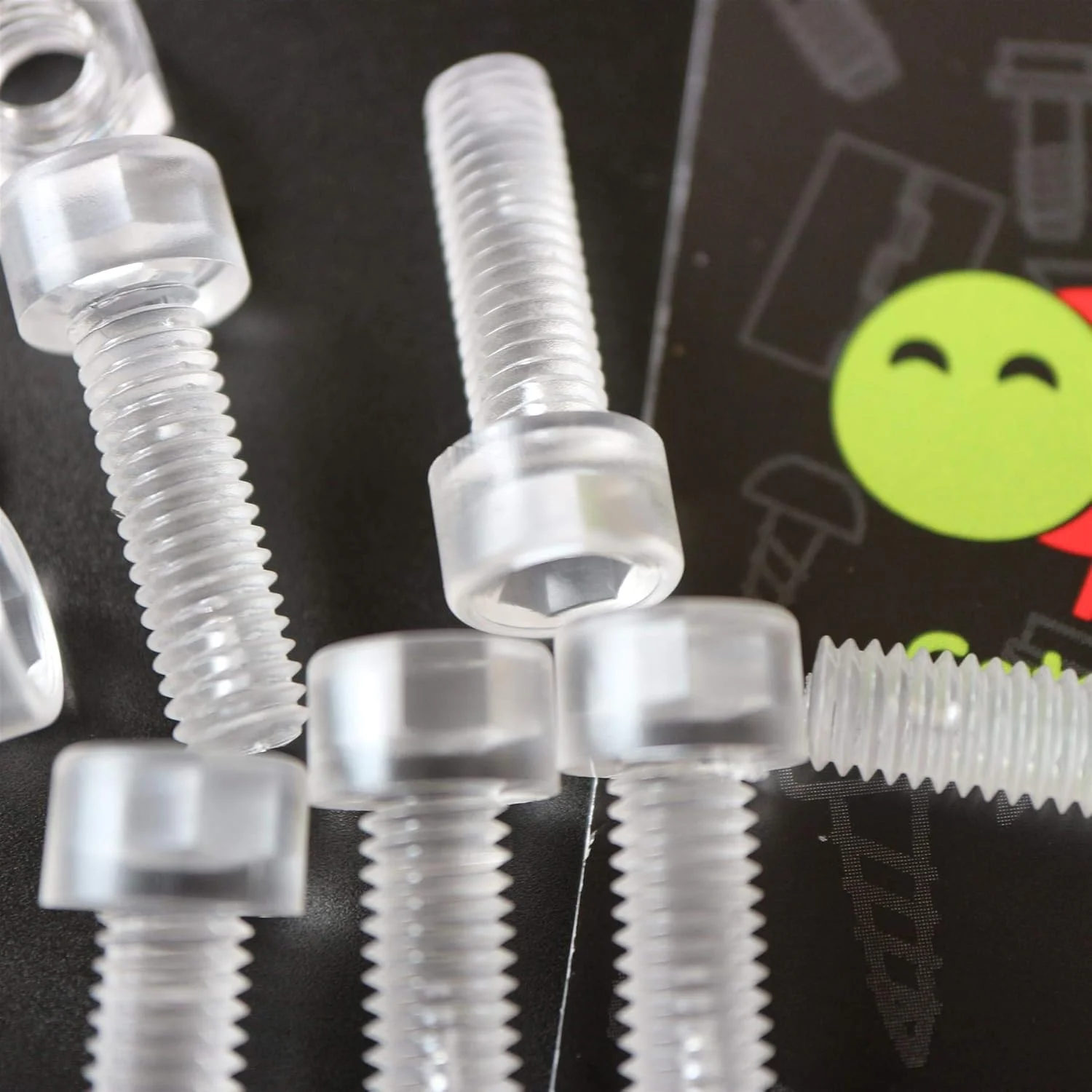 پیچ های ماشینی پلاستیکی سر سوکت پلی کربنات قرمز کاترپیلار 50 عددی، سر شش گوش، M6 x 20mm، پیچ و مهره و واشر پلاستیکی، 15/64 اینچ x 25/32 اینچ پیچ های ماشینی پلاستیکی سر سوکت پلی کربنات قرمز کاترپیلار 50 عددی، سر شش گوش، M6 x 20mm، پیچ و مهره و واشر پلاستیکی، 15/64 اینچ x 25/32 اینچ