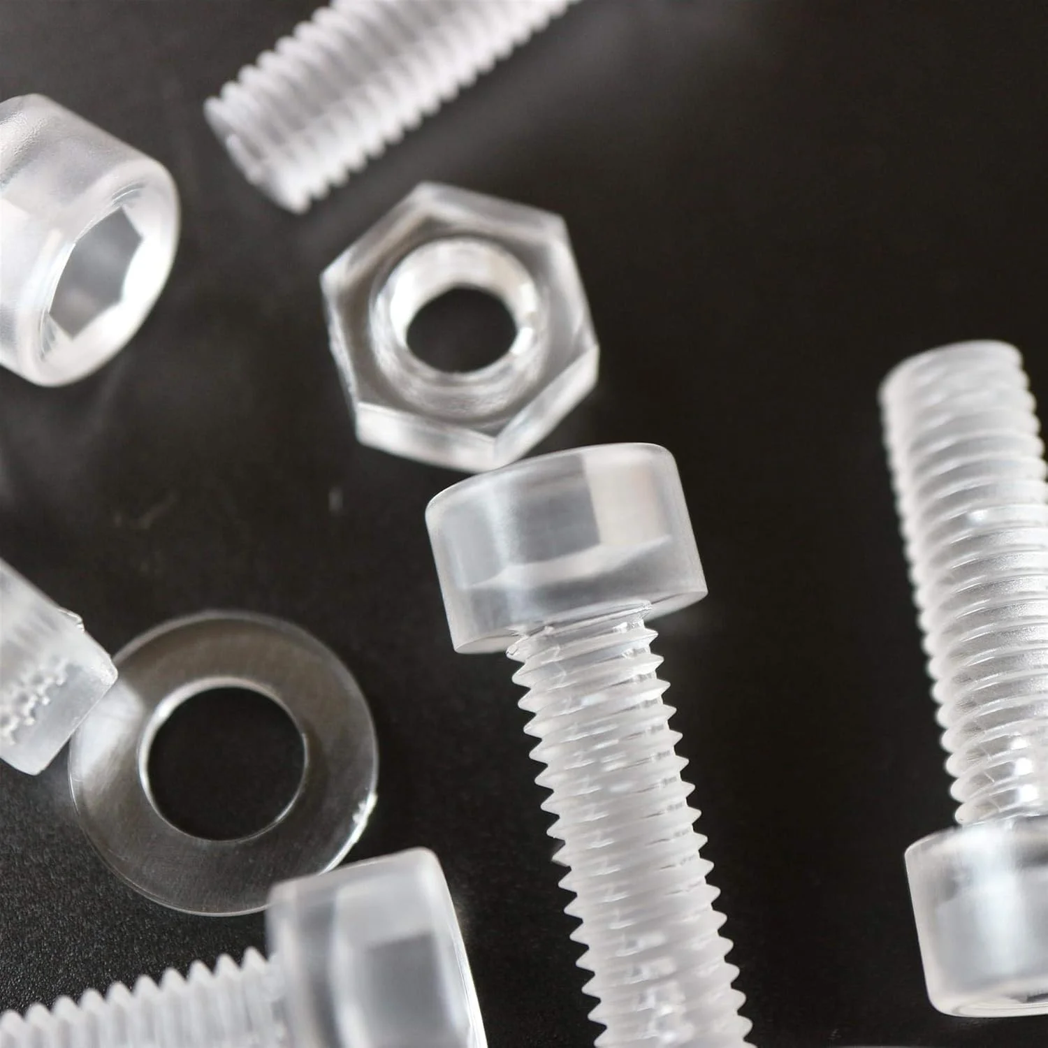 پیچ های ماشینی پلاستیکی سر سوکت پلی کربنات قرمز کاترپیلار 50 عددی، سر شش گوش، M6 x 20mm، پیچ و مهره و واشر پلاستیکی، 15/64 اینچ x 25/32 اینچ پیچ های ماشینی پلاستیکی سر سوکت پلی کربنات قرمز کاترپیلار 50 عددی، سر شش گوش، M6 x 20mm، پیچ و مهره و واشر پلاستیکی، 15/64 اینچ x 25/32 اینچ