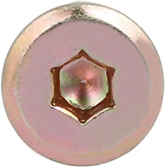 Aexit پیچ و مهره اتصال دهنده مبلمان با سر گرد و سوکت شش گوش M6x10mm، 16 ست