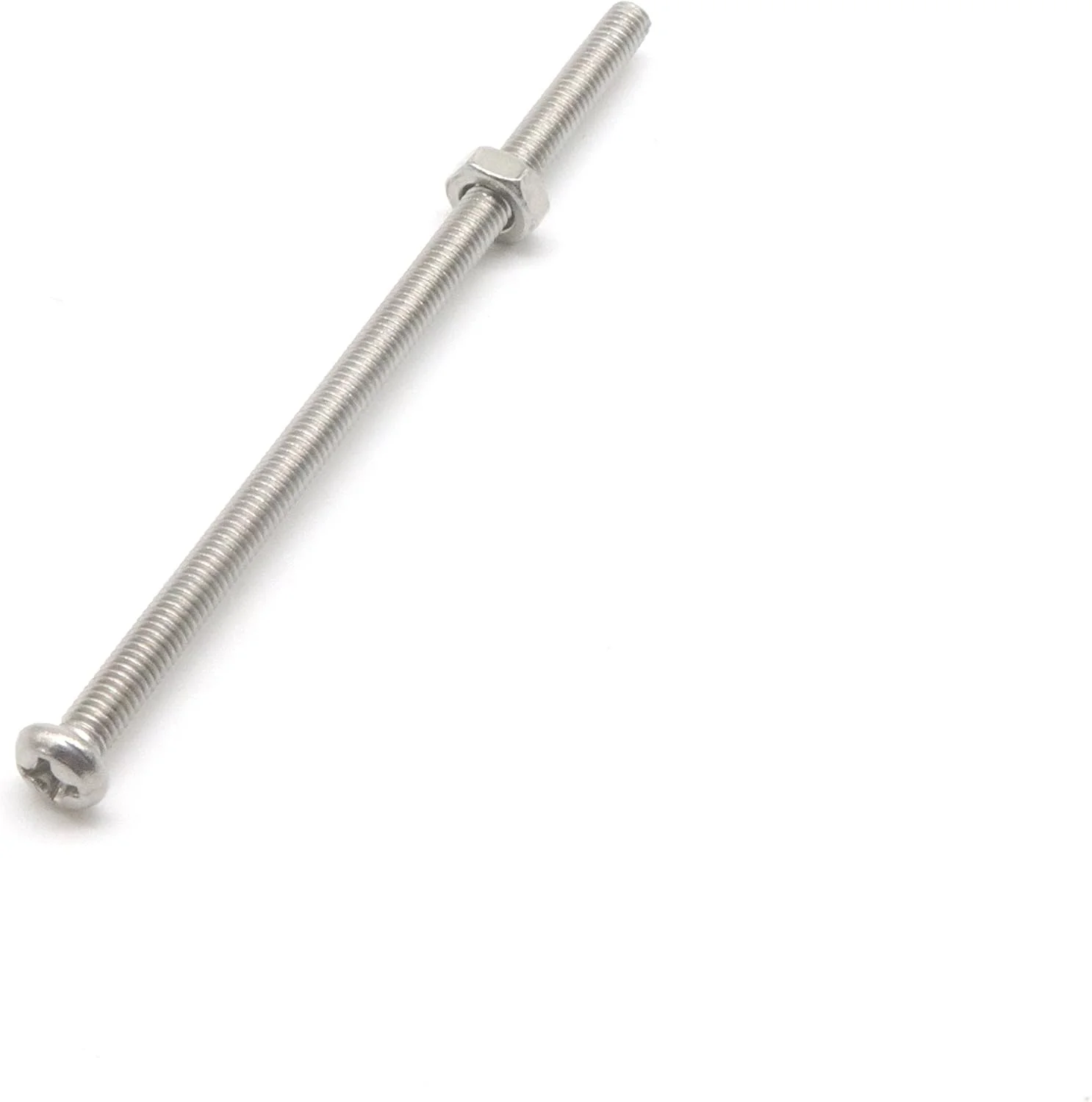 cSeao 60pcs M3 x 70mm Machine Screws Nut Assortment Kit, Phillips Pan Head, 304 Stainless Steel