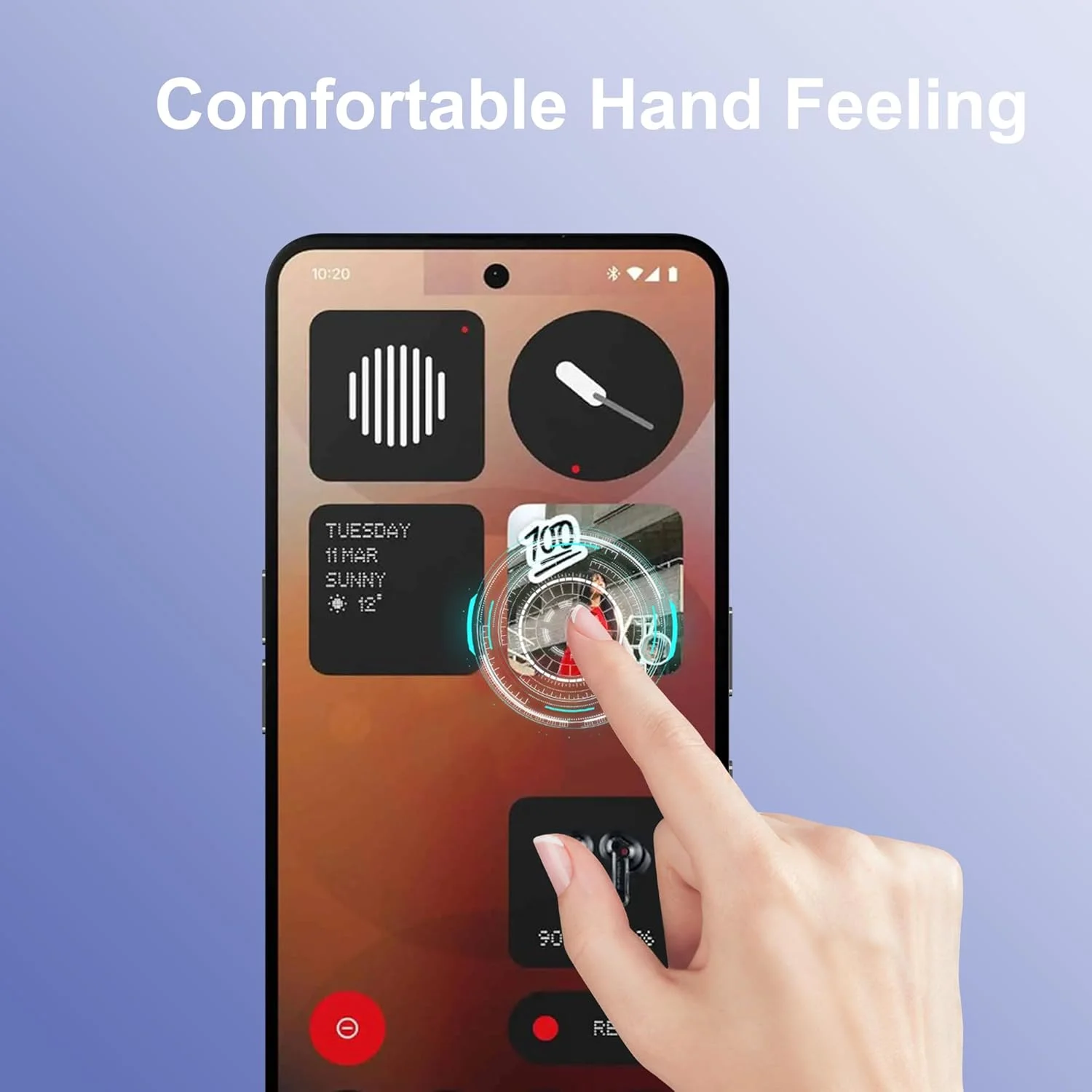 محافظ صفحه نمایش CAUHENYEE برای CMF Phone 2 Pro/Nothing Phone 3A/3A Pro، شیشه حرارت دیده، بسته 2 عددی فیلم محافظ شیشه ای، محافظ صفحه نمایش شفاف HD، شیشه محافظ سختی 9H، ضد خش