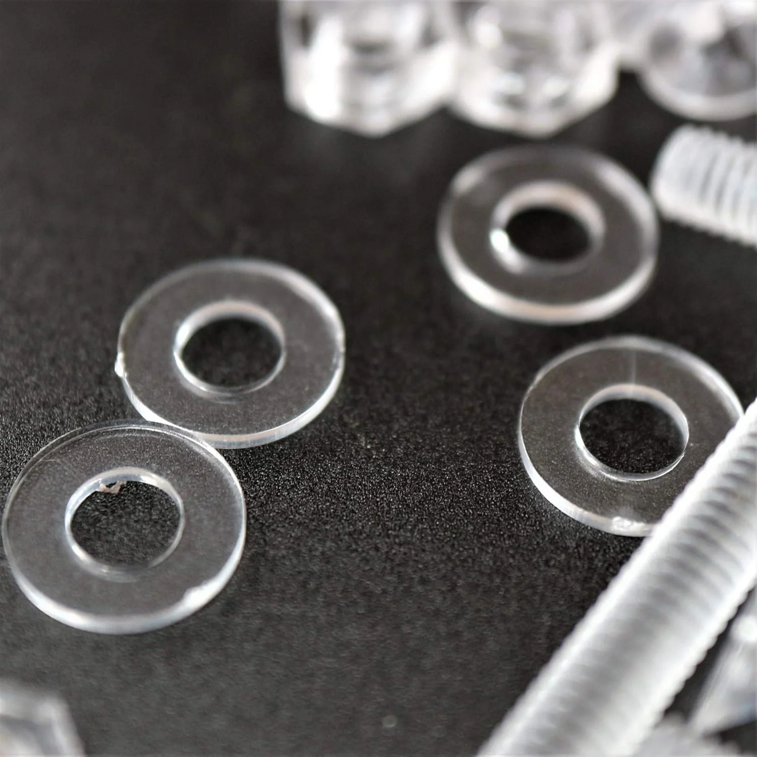 پیچ و مهره های سر خزینه ای چهارسو کاترپیلار قرمز 50 عددی، پلاستیک اکریلیک شفاف، M4 x 30mm - پیچ های پلاستیکی اکریلیک، 5/32" x 1 3/16 پیچ و مهره های سر خزینه ای چهارسو کاترپیلار قرمز 50 عددی، پلاستیک اکریلیک شفاف، M4 x 30mm - پیچ های پلاستیکی اکریلیک، 5/32" x 1 3/16