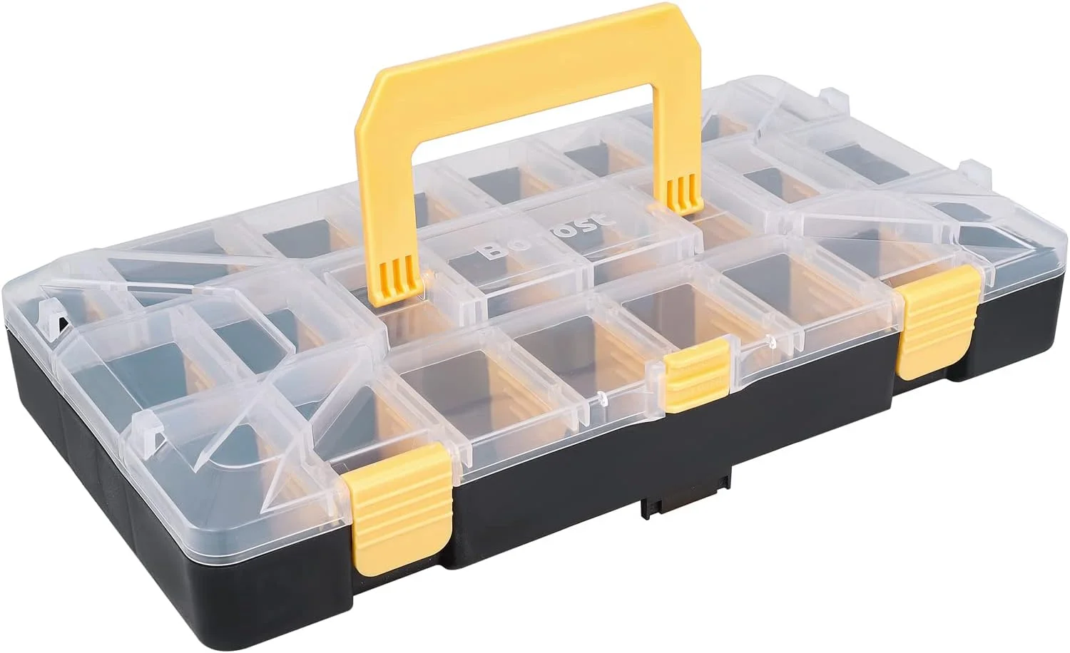 جعبه ابزار بونوست با جداکننده های پلاستیکی متحرک، سازمان دهنده پیچ و مهره و محل نگهداری قطعات کوچک، میخ، پیچ و مهره جعبه ابزار بونوست با جداکننده های پلاستیکی متحرک، سازمان دهنده پیچ و مهره و محل نگهداری قطعات کوچک، میخ، پیچ و مهره