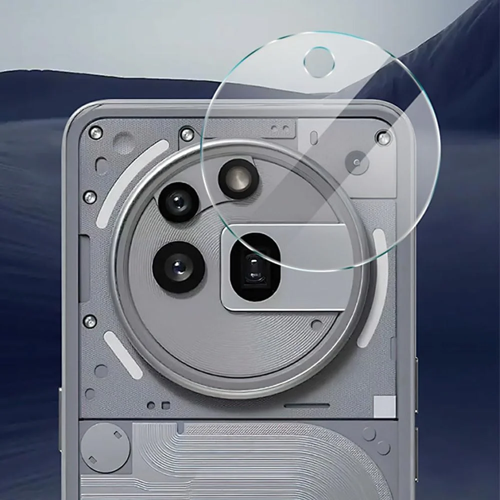 محافظ لنز شیشه ای گوشی ناتینگ فون 3a Pro از QJONSIU، [بسته 4 عددی]، ضد خش و بدون حباب