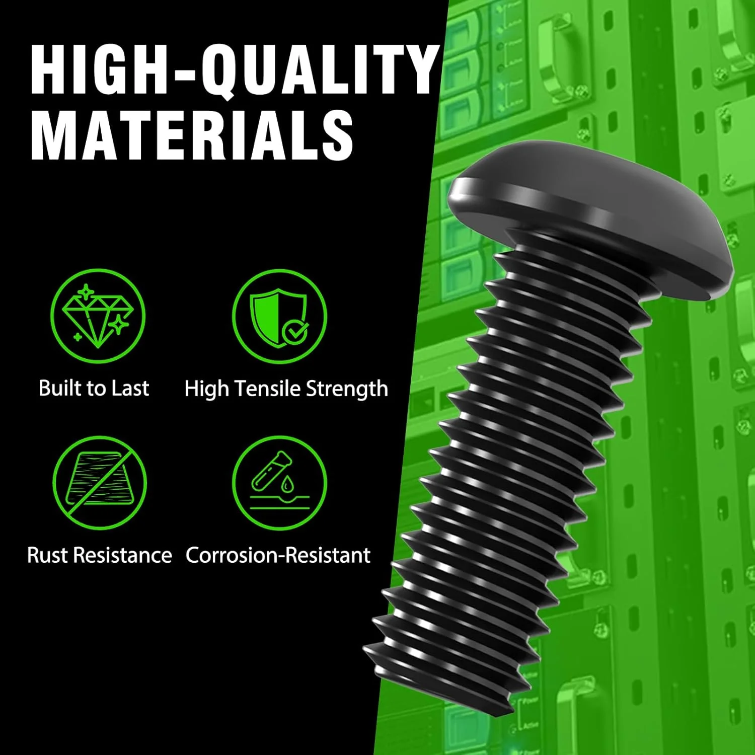 XOOL 50 عدد مهره قفسی رک M6 x 16mm، پیچ و واشر برای کابینت سرور رک، قفسه های سرور رک، روترها، پیچ های رک و مهره های مربعی، بست کمربندی قفل شونده رایگان XOOL 50 عدد مهره قفسی رک M6 x 16mm، پیچ و واشر برای کابینت سرور رک، قفسه های سرور رک، روترها، پیچ های رک و مهره های مربعی، بست کمربندی قفل شونده رایگان