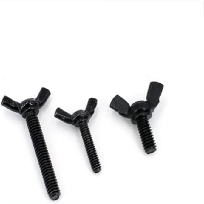 AETOOL - 2-10 عدد پیچ پروانه ای M4 M5 M6 M8 DIN316 فولادی با مهره های بالی مشکی، پیچ خرچنگی و پیچ دستی (M5 10 عددی) AETOOL - 2-10 عدد پیچ پروانه ای M4 M5 M6 M8 DIN316 فولادی با مهره های بالی مشکی، پیچ خرچنگی و پیچ دستی (M5 10 عددی)