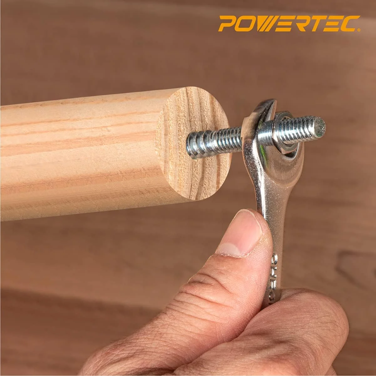 پیچ های آویز POWERTEC QHB1002، سایز 1/4-20 x 1-1/2 اینچ، بسته 50 عددی به همراه 2 عدد مهره شش گوش نصب پیچ پیچ های آویز POWERTEC QHB1002، سایز 1/4-20 x 1-1/2 اینچ، بسته 50 عددی به همراه 2 عدد مهره شش گوش نصب پیچ