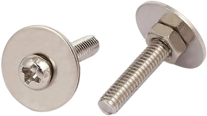 Aexit پیچ سر گرد فیلیپس (تجهیزات سخت افزاری تجهیزات عمرانی) مهره شش گوش واشر کیت پیچ پمپ آب (17ry91qf591) 16 ست Aexit پیچ سر گرد فیلیپس (تجهیزات سخت افزاری تجهیزات عمرانی) مهره شش گوش واشر کیت پیچ پمپ آب (17ry91qf591) 16 ست