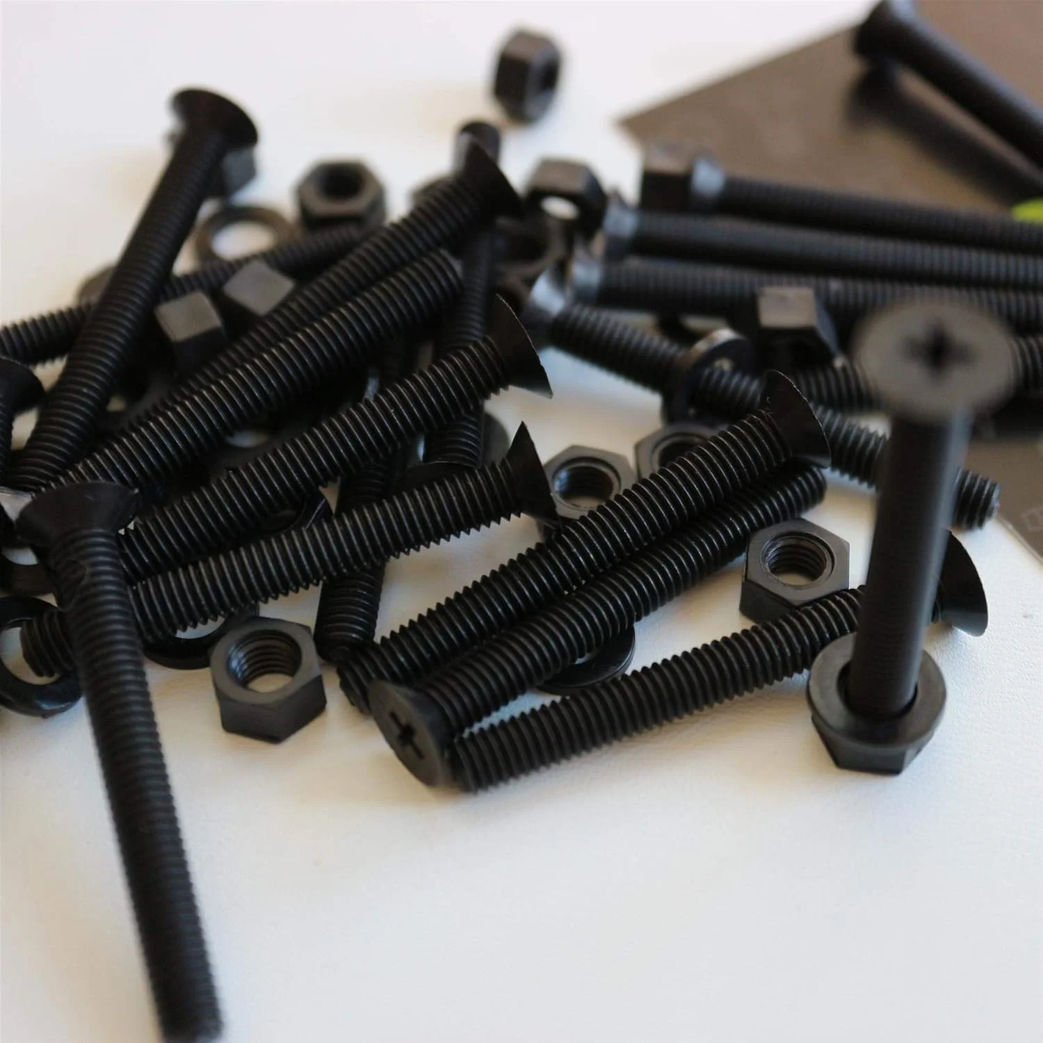 پیچ های سرتخت پلی پروپیلن (PP) کاترپیلار قرمز 20 x مشکی، مهره ها و پیچ ها، واشرها، M5 x 40mm، اکریلیک، مقاوم در برابر آب، ضد خوردگی، مقاوم در برابر مواد شیمیایی، 13/64" x 1-37/64 پیچ های سرتخت پلی پروپیلن (PP) کاترپیلار قرمز 20 x مشکی، مهره ها و پیچ ها، واشرها، M5 x 40mm، اکریلیک، مقاوم در برابر آب، ضد خوردگی، مقاوم در برابر مواد شیمیایی، 13/64" x 1-37/64