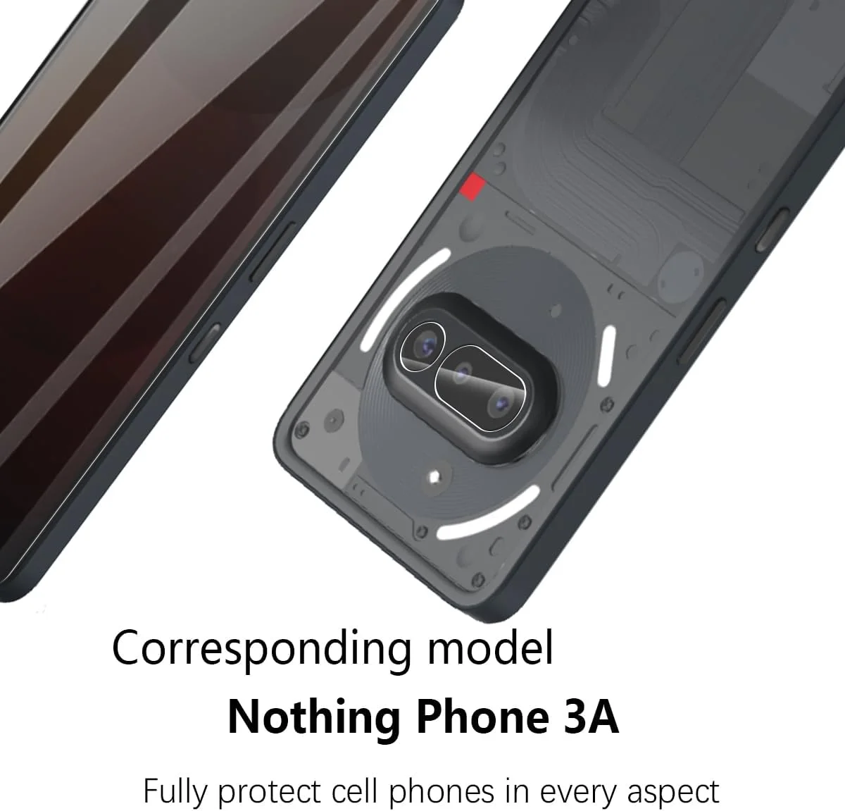 محافظ صفحه نمایش شیشه ای حرارت دیده ضد جاسوسی Phlleyaa برای Nothing Phone (3A) یک عدد فیلم + محافظ دوربین پشتی یک عدد، سختی 9H، ضد خش، بدون حباب برای محافظ صفحه نمایش Nothing Phone (3A) محافظ صفحه نمایش شیشه ای حرارت دیده ضد جاسوسی Phlleyaa برای Nothing Phone (3A) یک عدد فیلم + محافظ دوربین پشتی یک عدد، سختی 9H، ضد خش، بدون حباب برای محافظ صفحه نمایش Nothing Phone (3A)