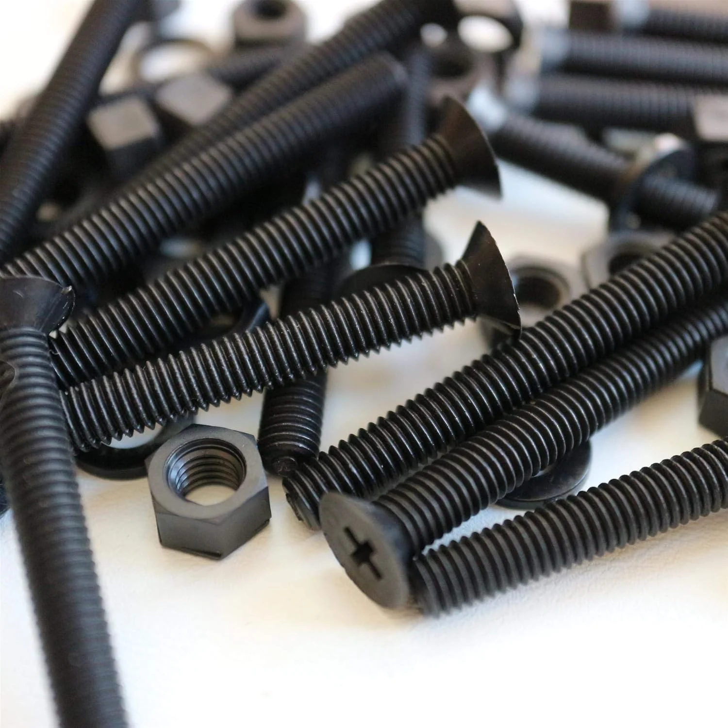 پیچ های سرتخت پلی پروپیلن (PP) کاترپیلار قرمز 20 x مشکی، مهره ها و پیچ ها، واشرها، M5 x 40mm، اکریلیک، مقاوم در برابر آب، ضد خوردگی، مقاوم در برابر مواد شیمیایی، 13/64" x 1-37/64 پیچ های سرتخت پلی پروپیلن (PP) کاترپیلار قرمز 20 x مشکی، مهره ها و پیچ ها، واشرها، M5 x 40mm، اکریلیک، مقاوم در برابر آب، ضد خوردگی، مقاوم در برابر مواد شیمیایی، 13/64" x 1-37/64