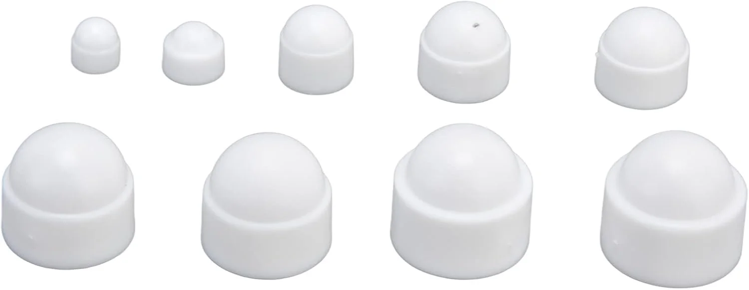 NDNCZDHC 300 عدد روکش درپوش پیچ، M4 M5 M6 M8 M10 M12 6 سایز مهره و پیچ متنوع سیاه و سفید NDNCZDHC 300 عدد روکش درپوش پیچ، M4 M5 M6 M8 M10 M12 6 سایز مهره و پیچ متنوع سیاه و سفید