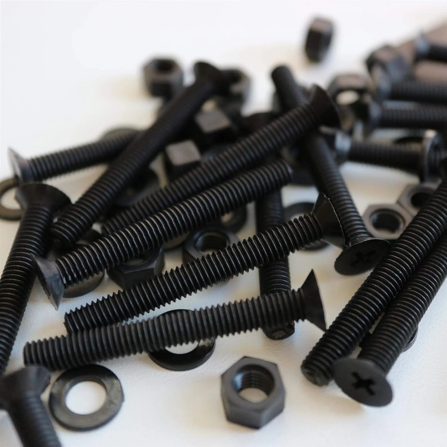 پیچ های سرتخت پلی پروپیلن (PP) کاترپیلار قرمز 20 x مشکی، مهره ها و پیچ ها، واشرها، M5 x 40mm، اکریلیک، مقاوم در برابر آب، ضد خوردگی، مقاوم در برابر مواد شیمیایی، 13/64" x 1-37/64 پیچ های سرتخت پلی پروپیلن (PP) کاترپیلار قرمز 20 x مشکی، مهره ها و پیچ ها، واشرها، M5 x 40mm، اکریلیک، مقاوم در برابر آب، ضد خوردگی، مقاوم در برابر مواد شیمیایی، 13/64" x 1-37/64