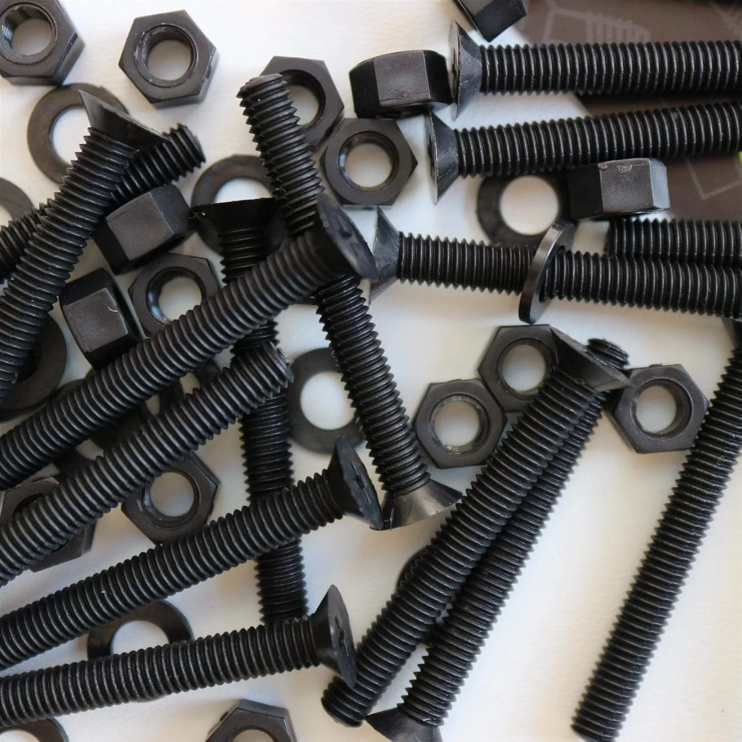 پیچ های سرتخت پلی پروپیلن (PP) کاترپیلار قرمز 20 x مشکی، مهره ها و پیچ ها، واشرها، M5 x 40mm، اکریلیک، مقاوم در برابر آب، ضد خوردگی، مقاوم در برابر مواد شیمیایی، 13/64" x 1-37/64 پیچ های سرتخت پلی پروپیلن (PP) کاترپیلار قرمز 20 x مشکی، مهره ها و پیچ ها، واشرها، M5 x 40mm، اکریلیک، مقاوم در برابر آب، ضد خوردگی، مقاوم در برابر مواد شیمیایی، 13/64" x 1-37/64