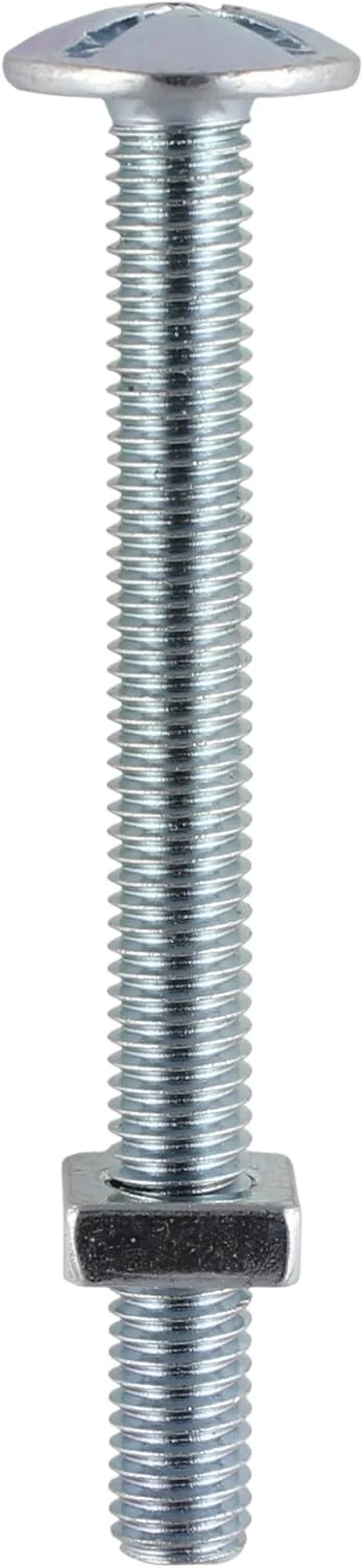 پیچ های سقفی و مهره های مربعی TimCo - روکش زینک پیچ های سقفی و مهره های مربعی TimCo - روکش زینک