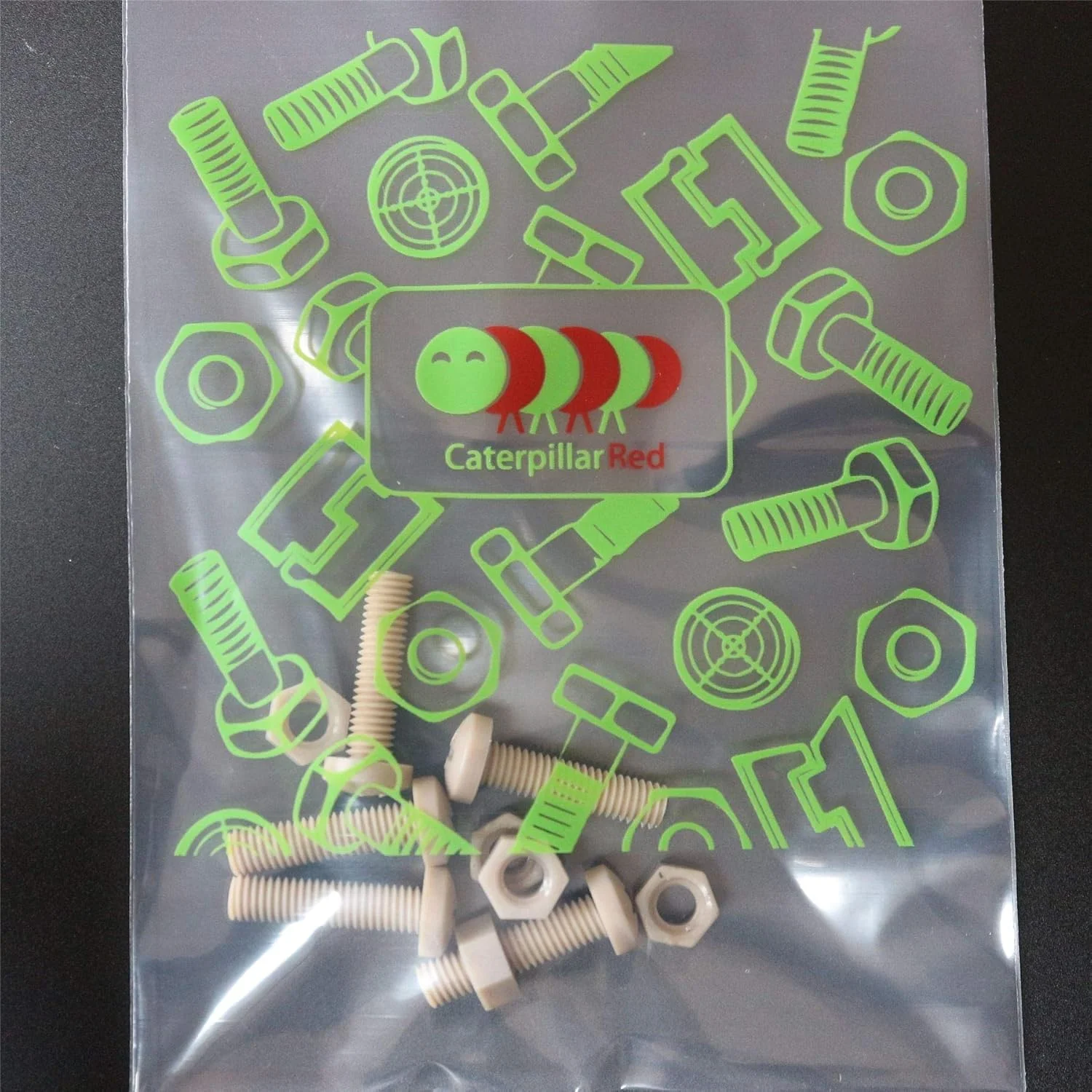 پیچ سر تابه ای قرمز رنگ Caterpillar 5 x PEEK M5 x 20mm - پیچ و مهره پلاستیکی Peek، ضد خوردگی، مقاوم در برابر مواد شیمیایی، مقاوم در برابر درجه حرارت بالا، غیر منبسط شونده، 13/64" x 25/32" پیچ سر تابه ای قرمز رنگ Caterpillar 5 x PEEK M5 x 20mm - پیچ و مهره پلاستیکی Peek، ضد خوردگی، مقاوم در برابر مواد شیمیایی، مقاوم در برابر درجه حرارت بالا، غیر منبسط شونده، 13/64" x 25/32"