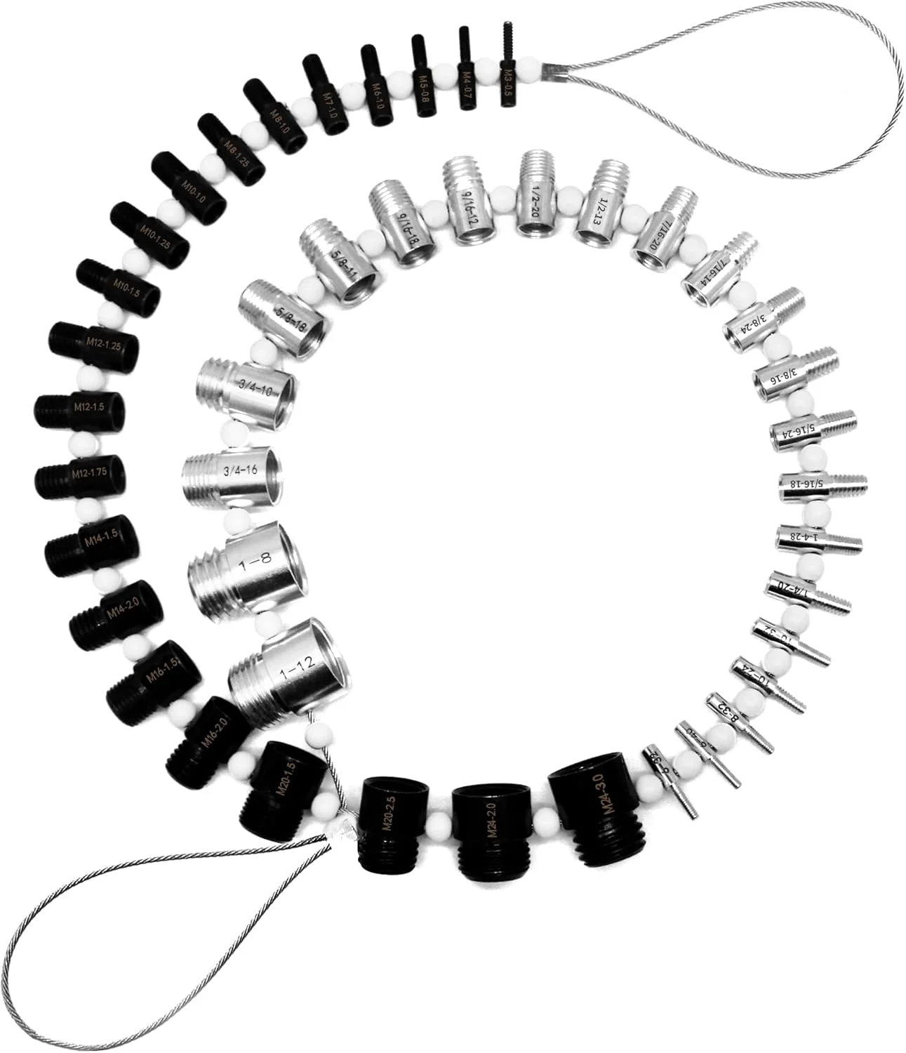 مجموعه بررسی کننده رزوه پیچ و مهره tenluno مدل SWTC-44، شناساگر رزوه پیچ و مهره 44 نر/ماده - 23 سایز اینچی و 21 سایز متریک مجموعه بررسی کننده رزوه پیچ و مهره tenluno مدل SWTC-44، شناساگر رزوه پیچ و مهره 44 نر/ماده - 23 سایز اینچی و 21 سایز متریک