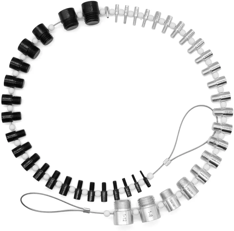 مجموعه بررسی کننده رزوه پیچ و مهره tenluno مدل SWTC-44، شناساگر رزوه پیچ و مهره 44 نر/ماده - 23 سایز اینچی و 21 سایز متریک مجموعه بررسی کننده رزوه پیچ و مهره tenluno مدل SWTC-44، شناساگر رزوه پیچ و مهره 44 نر/ماده - 23 سایز اینچی و 21 سایز متریک
