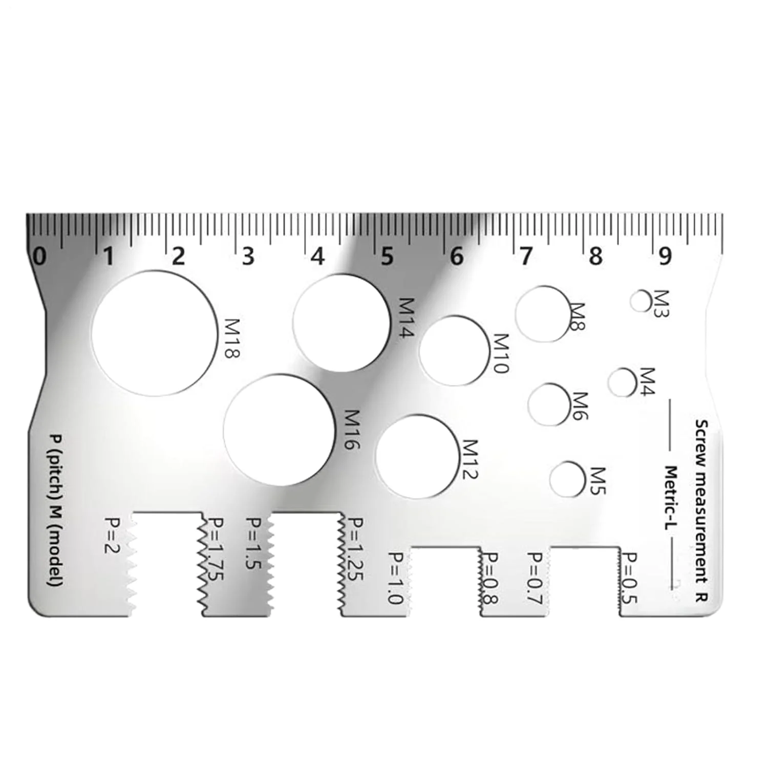 ابزار بررسی رزوه پیچ و مهره، گیج رزوه پیچ، ابزار اندازه گیری پیچ استیل ضد زنگ برای سخت افزار فروشی ها، برقکاران، علاقه مندان به تعمیرات، علاقه مندان به خودرو، نجاران ابزار بررسی رزوه پیچ و مهره، گیج رزوه پیچ، ابزار اندازه گیری پیچ استیل ضد زنگ برای سخت افزار فروشی ها، برقکاران، علاقه مندان به تعمیرات، علاقه مندان به خودرو، نجاران