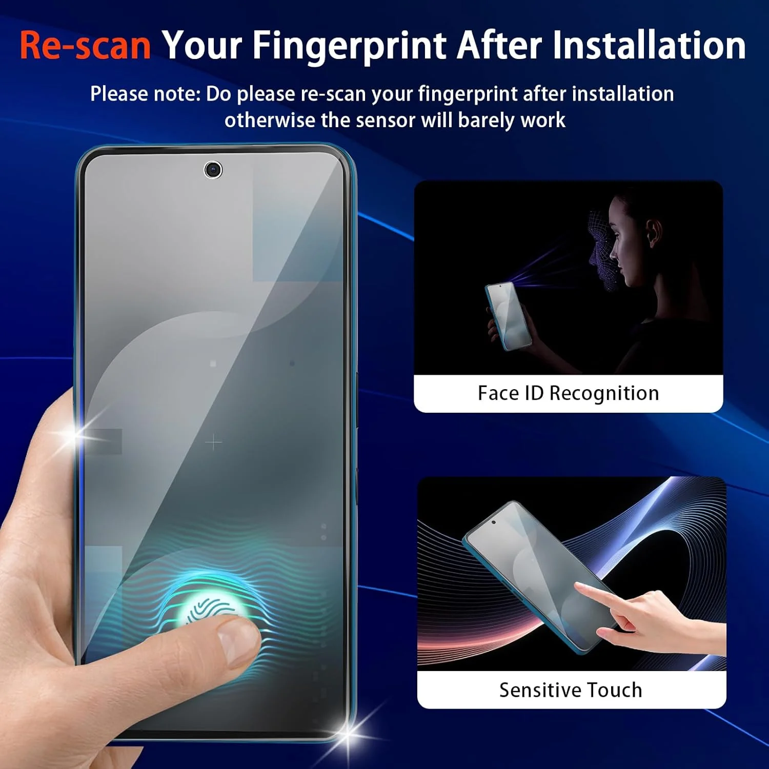 محافظ صفحه نمایش شیشه ای و محافظ لنز دوربین Yskbilm (بسته 3+2 عددی) طراحی شده برای گوشی Nothing phone 3A، [بدون حباب] [ضد خش] شیشه محافظ صفحه نمایش برای گوشی Nothing phone 3a