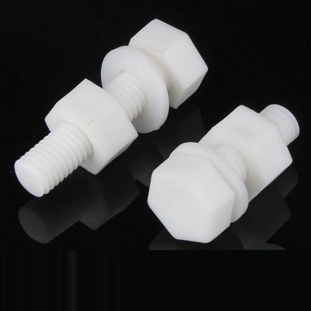 واشر تخت مهره شش گوش، پیچ عایق پلاستیکی M12M14M16M18-12*25*2 مجموعه واشر تخت مهره شش گوش، پیچ عایق پلاستیکی M12M14M16M18-12*25*2 مجموعه