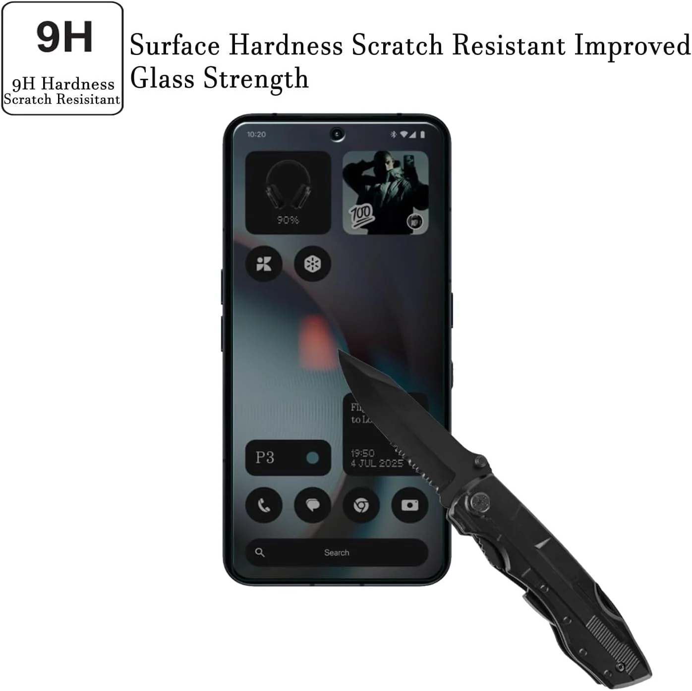 محافظ صفحه نمایش حریم خصوصی SALMERB دو عددی برای Nothing Phone 3، ضد جاسوسی، ضد خش، محافظ صفحه شیشه ای اثر انگشت، بدون حباب، فوق العاده شفاف 99.99٪ محافظ صفحه نمایش حریم خصوصی SALMERB دو عددی برای Nothing Phone 3، ضد جاسوسی، ضد خش، محافظ صفحه شیشه ای اثر انگشت، بدون حباب، فوق العاده شفاف 99.99٪