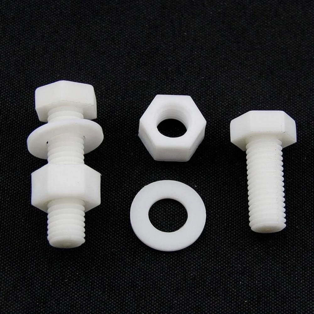 واشر تخت مهره شش گوش، پیچ عایق پلاستیکی M12M14M16M18-12*25*2 مجموعه واشر تخت مهره شش گوش، پیچ عایق پلاستیکی M12M14M16M18-12*25*2 مجموعه